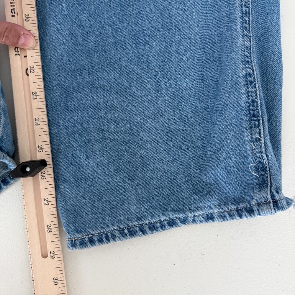 Levi's Denim Overalls Womens XL Bib Dungarees Cottage Farm Prairie Country Boho - Picture 9 of 9